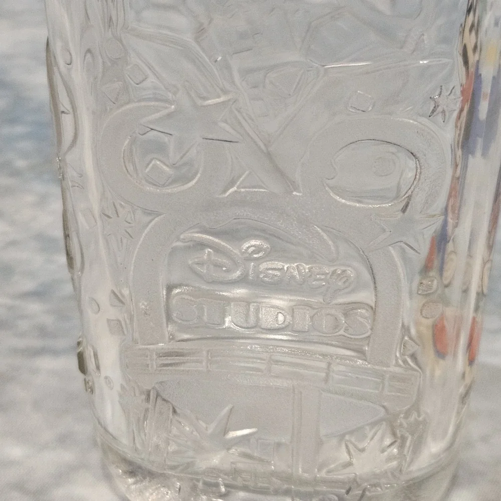 Vintage 2000 McDonalds Disney World Glasses Set of 4 Complete Theme Parks Mickey
